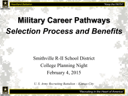 Military Career Pathways