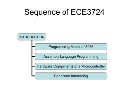 Sequence of ECE3724 - Mississippi State University