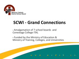 SCWI - Grand Connections