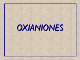 OXIANIONES - [DePa] Departamento de Programas …