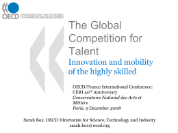 The Global Competition for Talent