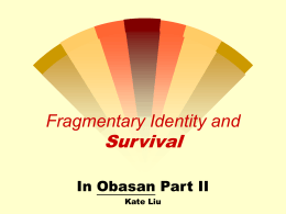 Fragmentation and Survival
