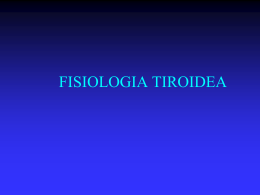 FISIOLOGIA TIROIDEA