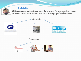 Diapositiva 1 - Maestria en Bibliotecologia