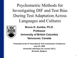 DIF Methods - University of British Columbia