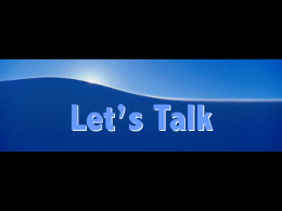 Let's Talk: Images and Questions for Conversation