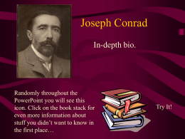 Joseph Conrad - Arlington Independent School District