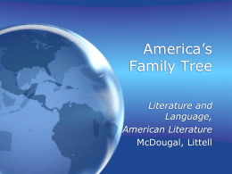 America’s Family Tree