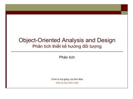 CS 151: Object-Oriented Design
