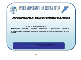 INTERMONTAJES BARRERA LTDA