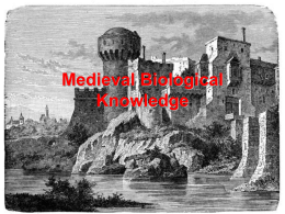 Medieval Biological Knowledge