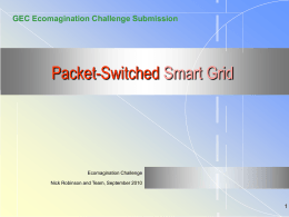 Packet-Switched Smart Grid
