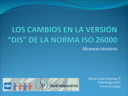 Diapositiva 1 - ::: ISO 26000