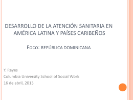 Mental Health Development in Latin America & Carribean