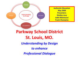 Parkway School District St. Louis, MO.