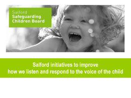 Salford Safeguarding Children Board Multi
