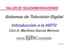 SISTEMAS DE TV DIGITAL - Servidor TIJBC