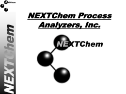 NEXTChem Process Analyzers, LLC.