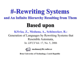 Bounder Rewriting Systems