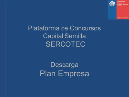 Plataforma de concursos Capital Semilla