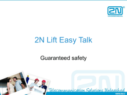 2N Lift Easy Talk