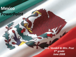 Mexico Grade 5 PowerPoint