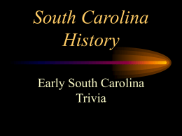 Which river is the border between South Carolina and