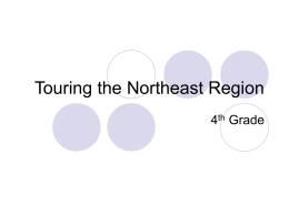 Touring the Northeast Region