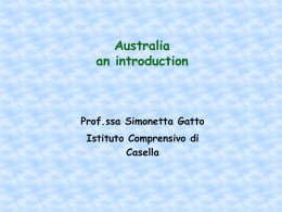Australia an introduction
