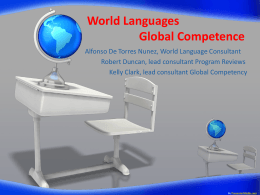 World Languages / Global Competence