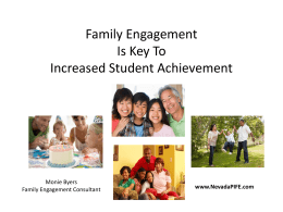 Family Engagement Is Key To Increased Student …