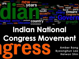 Indian National Congress Movement