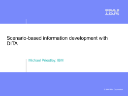 IBM Presentations: Blue Pearl Basic template