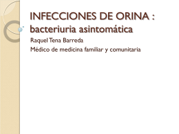 INFECCIONES DE ORINA - Docencia Rafalafena | Articulos