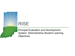 RISE - Northwest Indiana Education Service Center / …