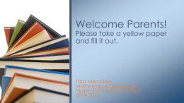 Tara Merchiore - Neshaminy School District