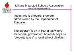 History of Impact Aid