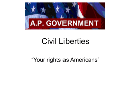 Civil Liberties - Home