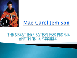 Mae Carol Jemison - Pearland Independent School District