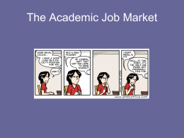 The American Job Market