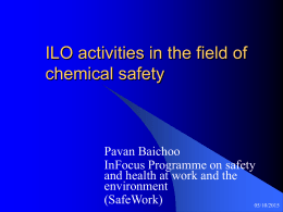 ILO activities related to management systems …