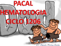 PACAL HEMATOLOGIA CICLO 1206