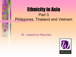 Ethnicity in ASIA