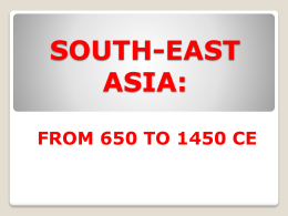 SOUTH-EAST ASIA: