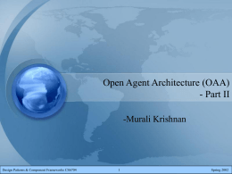 Open Agent Architecture (OAA)