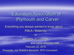 Education Association of Plymouth and Carver