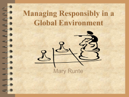 Business Ethics & Social Responsibility: How to Improve