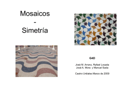 Mosaicos - I.G.C. - Instituto GeoGebra de Cantabria