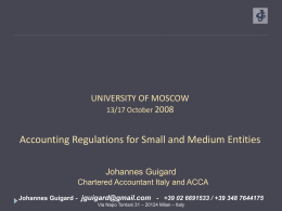 Moscow University SMEs