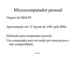 Microcomputador pessoal